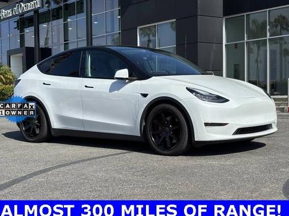 TESLA MODEL Y 2020 5YJYGDEF1LF013848 image
